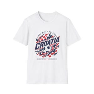 Croatia Soccer Shirt World Cup North America 2026 Fan Tee image 2