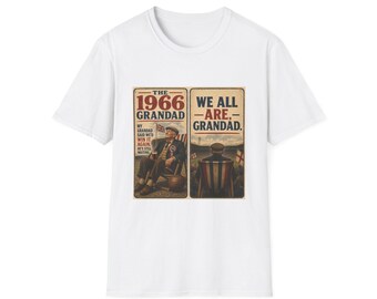 My Grandad Said We'd Win It Again T-Shirt | Funny Nostalgic World Cup Quote
