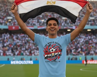 Egypt World Cup 2026 Soccer Fan Unisex Graphic T-Shirt
