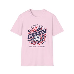 Croatia Soccer Shirt World Cup North America 2026 Fan Tee image 5