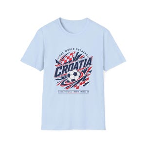 Croatia Soccer Shirt World Cup North America 2026 Fan Tee image 4