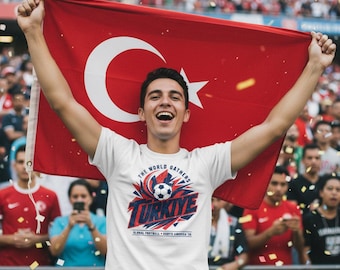 Turkiye Soccer Shirt World Cup North America 26 Tee