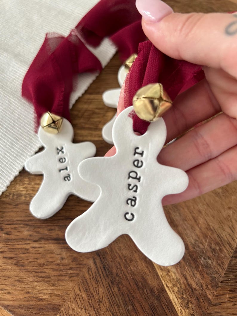 Personalised bauble. Handmade bauble. Christmas personalised bauble. Handmade tree decoration. Name bauble. Name tree decoration. Family baubles.