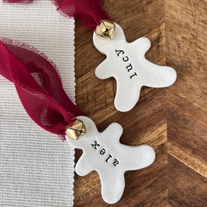Personalised bauble. Handmade bauble. Christmas personalised bauble. Handmade tree decoration. Name bauble. Name tree decoration. Family baubles.