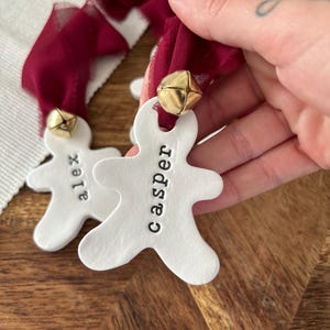 Personalised bauble. Handmade bauble. Christmas personalised bauble. Handmade tree decoration. Name bauble. Name tree decoration. Family baubles.