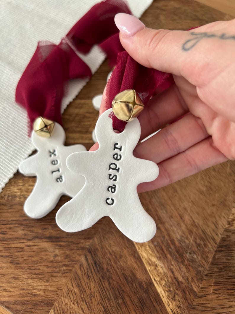 Personalised bauble. Handmade bauble. Christmas personalised bauble. Handmade tree decoration. Name bauble. Name tree decoration. Family baubles.