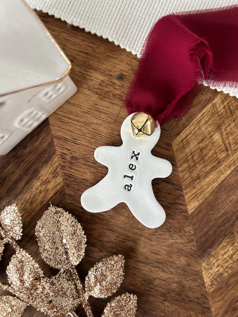 Personalised bauble. Handmade bauble. Christmas personalised bauble. Handmade tree decoration. Name bauble. Name tree decoration. Family baubles.