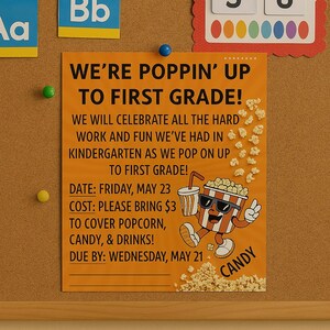 Modèle d'invitation à une fête à envoyer dans la classe - Imprimable et modifiable pour une communication facile avec l'enseignant