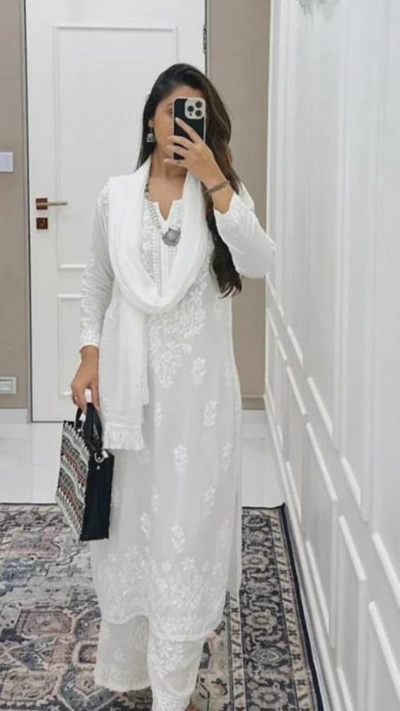 white christmas dresses Kurtis Online - Chikankari Buy Designer Kurtis & Suits for Women