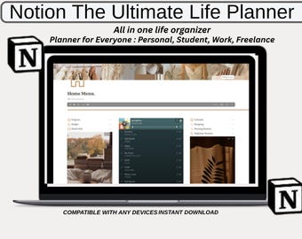 Notion Travel Planner Template | Daily Itinerary, Budget Tracker (Digital Download)