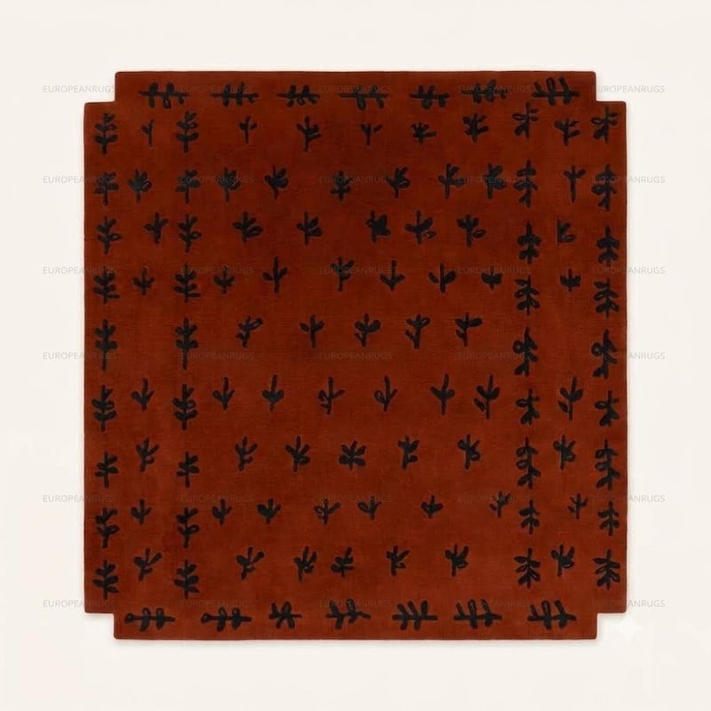 Nordic Rugs Terracotta - Etsy