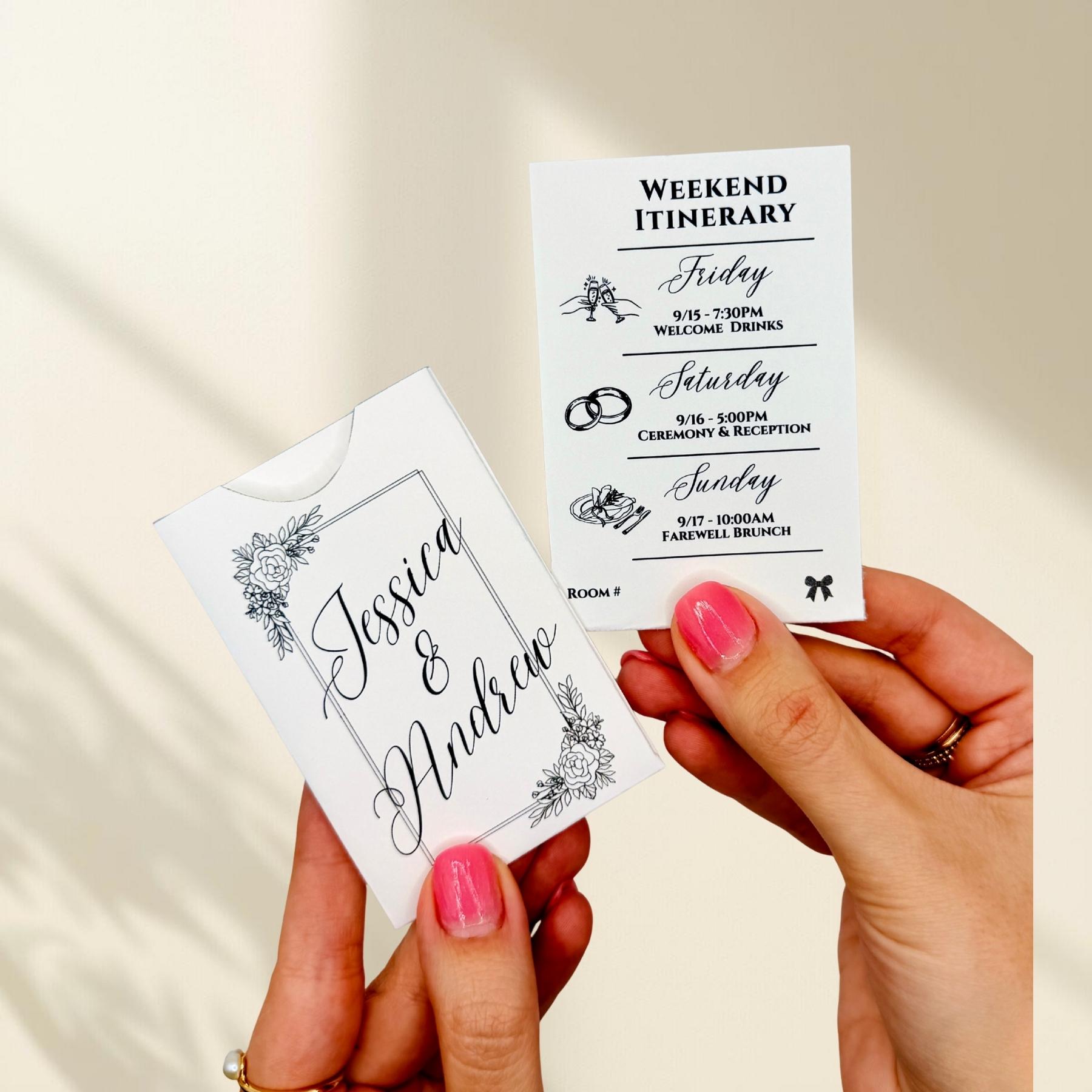 personalized hotel room key card sleeves Amazon.com : Guardian Key Card Holder Sleeves, Pack of 500 Small Envelopes  for Hotel Key Cards, Gift Cards, Credit Cards, and More, 2 ⅜ Inches x 3 ½  Inches, Black : Office Products main image 0