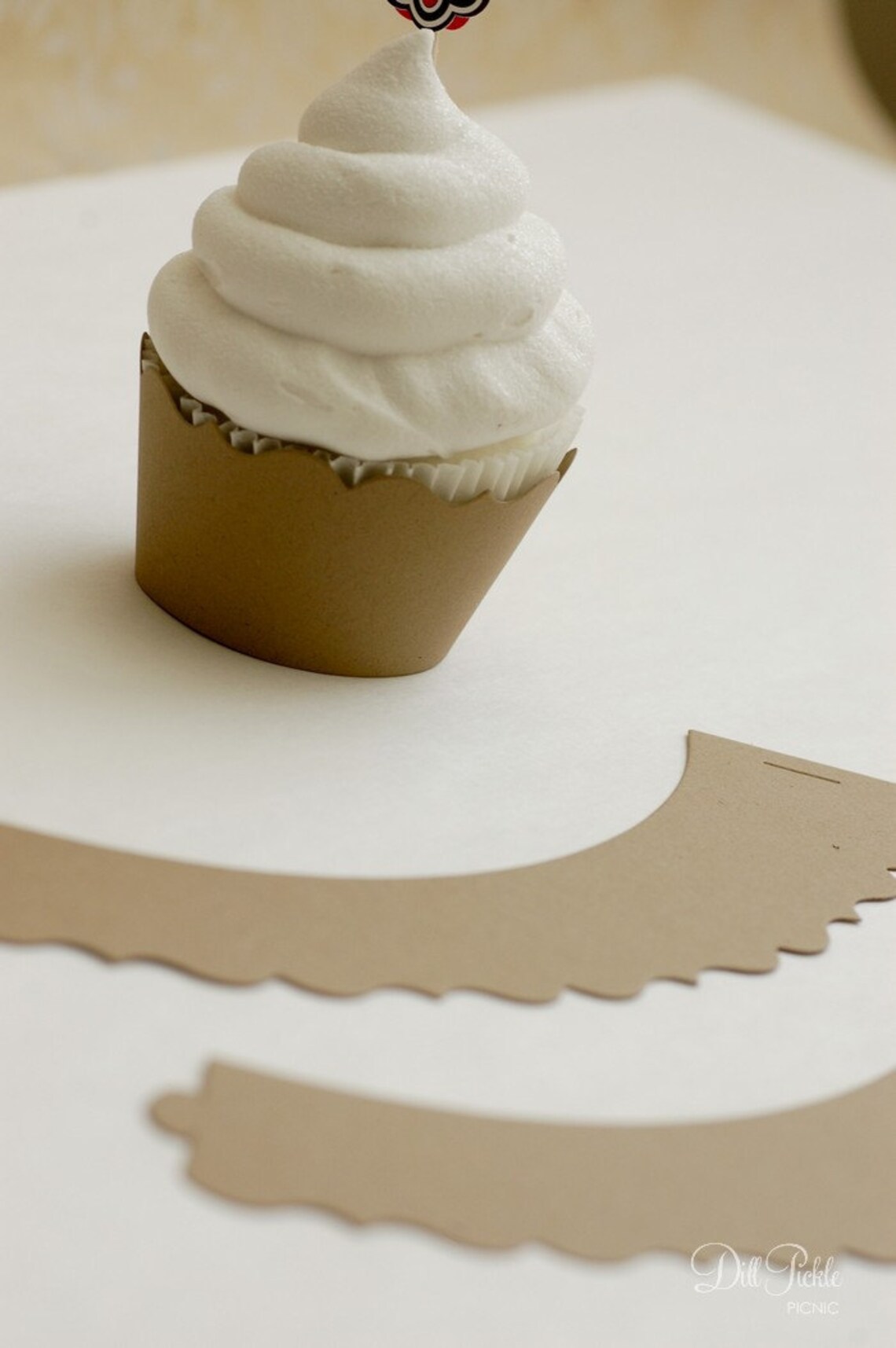 Kraft Paper Cupcake Wrappers Standard Cupcake Wraps Set of Etsy