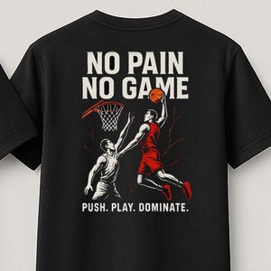 Basketball Lover T-Shirt: Soft Cotton Tee for Players & Fans