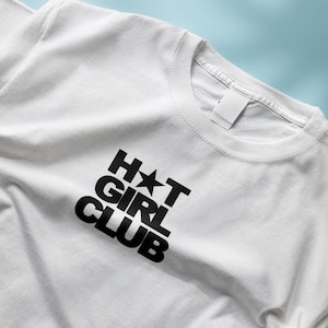 Hot Girl Sassy Cotton Tee - Trendy Graphic Shirt