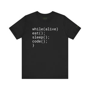 eat sleep code T-Shirt | Programmer Gift | Coding Humor Tee for Developers & Tech Lovers