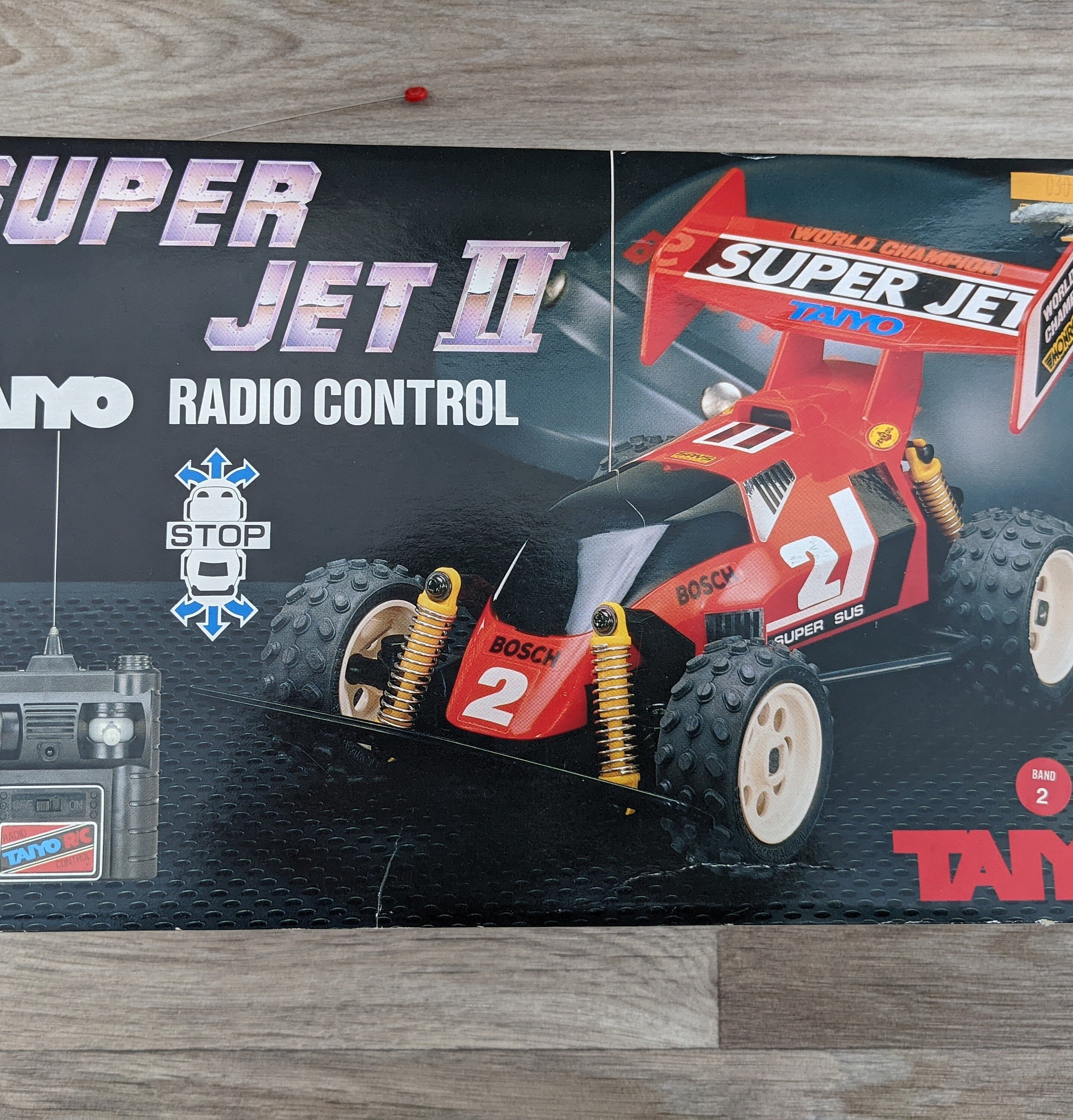 Super Jet Taiyo Old School Remote Control Cars Rare Vintage 1980's
