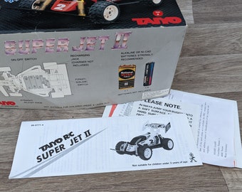 Rare Vintage 1980's Taiyo Radio Remote Control Car Super Jet II - Etsy