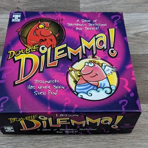 Vintage Retro (2001) Double Dilemma Board Game (complete with original box)