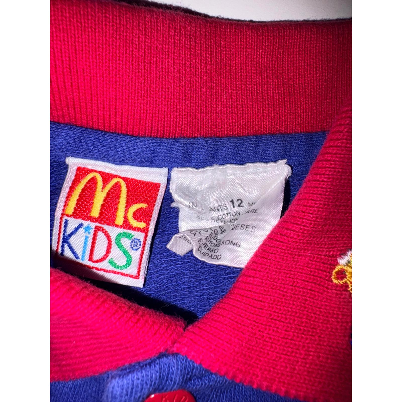 Vintage Mckids Baby Toddler Blue Camping Adventure All-in-one 
