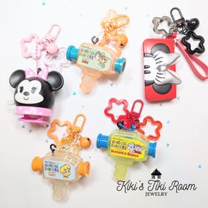 CHARACTER BAG Charms #2 / Keychain Clips/ Theme Park Bag Charms/ Keychain/ Purse Dangle/ Bag Accessories