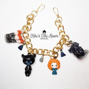 BRAVE MERIDA Bag Chain / Keychain Clips/ Theme Park Bag Chain/ Purse Dangle/ Bag Accessories/ Women Handbag Chain/ Purse Chain