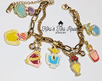 PRINCESS FLES Disney-armband met bedels/ bedelarmband/ Disney-sieraden/ Disney-bedelarmband