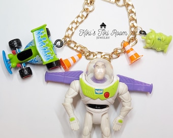 BUZZ LIGHTYEAR Small Bag Chain / Theme Park Bag Chain/ Purse Dangle/ Bag Accessories/ Women Handbag Chain/ Purse Chain