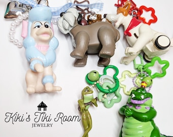 CHARACTER BAG Charms #10 / Keychain Clips/ Theme Park Bag Charms/ Keychain/ Purse Dangle/ Bag Accessories