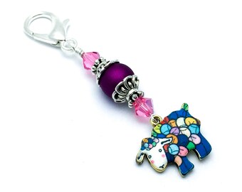 Jacket Zipper Pull Accessories Lamb Charm Gift Pink Lamb Gift Clothing Jewelry