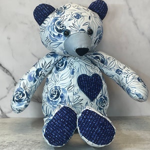 18 Inch Teddy Bear, Gift for Granddaughter, Christmas Gift for Ages 3 and up, Collectable Bear