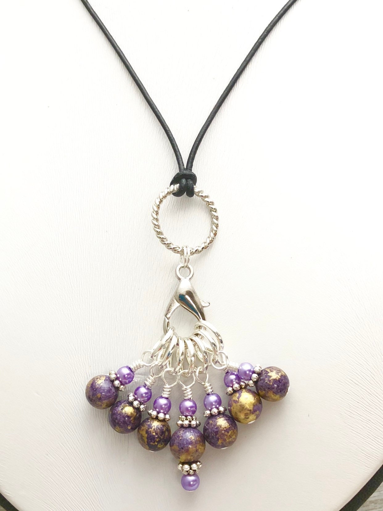 Adjustable Stitch Marker Necklace for Knitting Gifts for Etsy