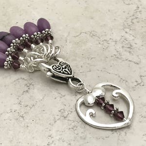 Heart Stitch Marker Set for Knitting, Snag Free Rings, Gift for Knitter, Progress Keeper, Mother's Day Gift