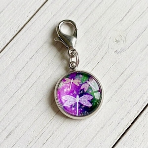 Dragonfly Zipper Pull Charm: Purse, Backpack, Progress Keeper