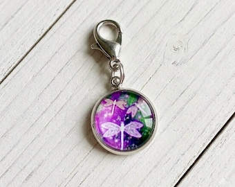 Dragonfly Zipper Pull Charm: Purse, Backpack, Progress Keeper
