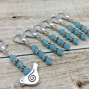 Removable Stitch Markers- Bird Stitch Marker Set- Knit and Crochet Markers- Gift- Progress Keepers |, Mother&#39;s Day Gift