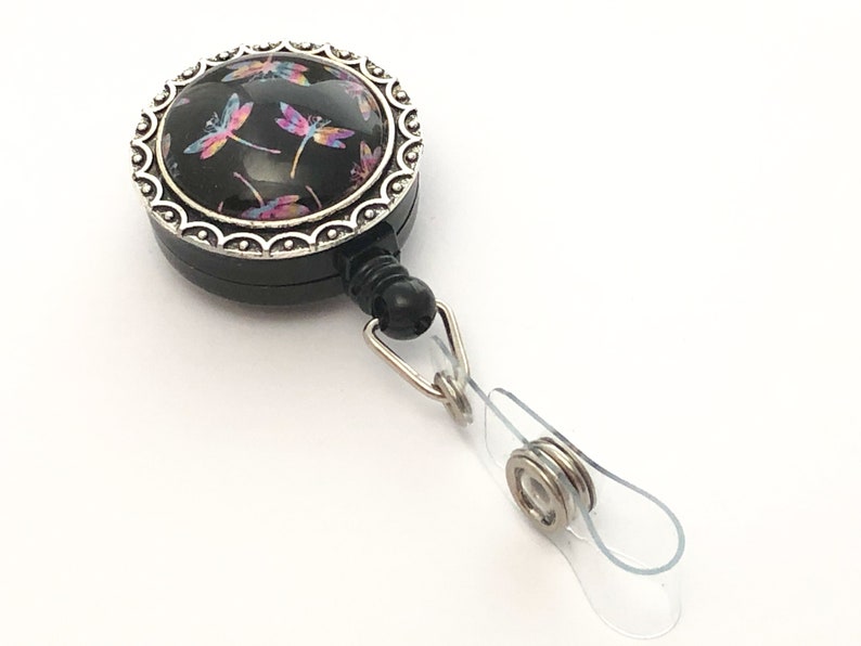 Badge Reel ID Holder Gift for Nurse Teacher Etsy