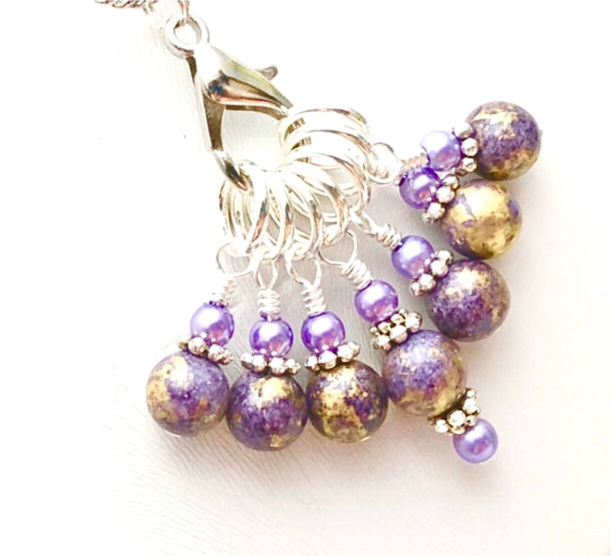 Adjustable Stitch Marker Necklace for Knitting Gifts for Etsy