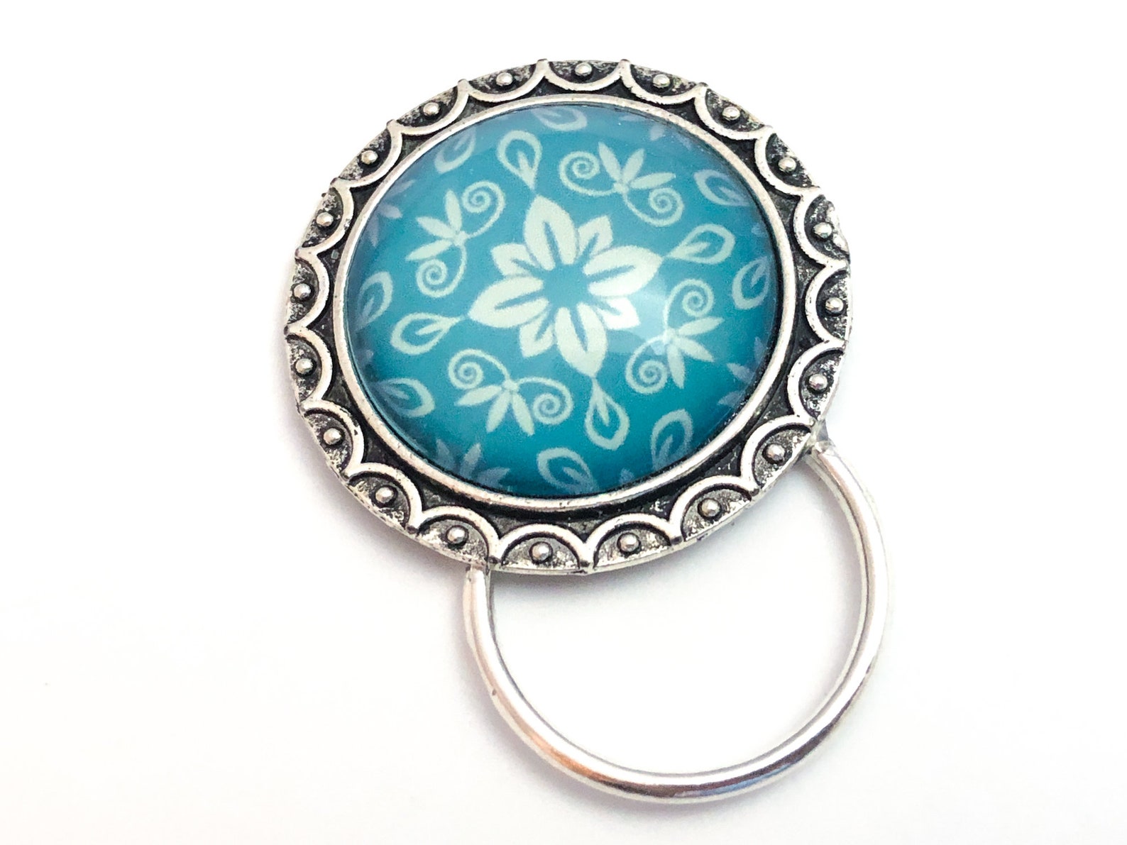 Damask Eyeglass Brooch for Women Holder for Etsy