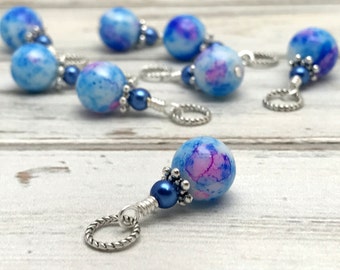 Snag Free Stitch Markers for Knitting | Gift for Knitters | Progress Keepers |,   Birthday Gift for Knitter