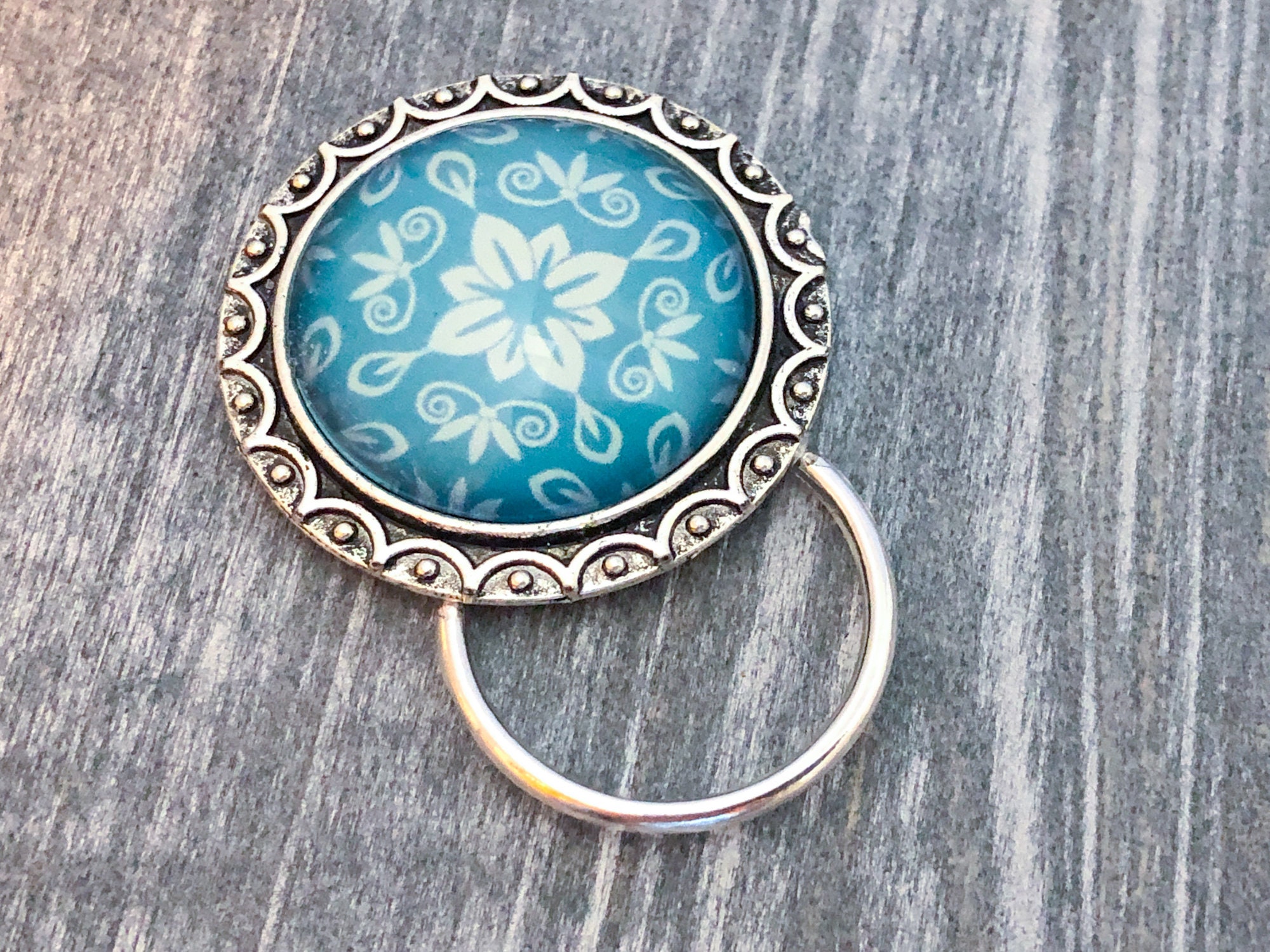 Damask Eyeglass Brooch for Women Holder for Etsy