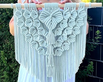 Large Handmade Macrame Wall Hanging – Boho Home Decor