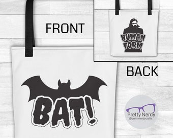 BAT! / Human Form 2-sided Tote bag - What We Do in the Shadows