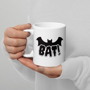 BAT Human Form 2-sided Mug What We Do in the Shadows, vampires, bat, funny, tv show, unique image 5