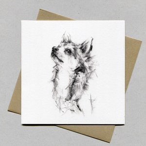 Chihuahua card, chihuahua greetings card - chihuahua gift, chihuahua lover, chihuahua present, card for chihuahua owner
