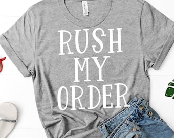 Rush fee-Moves your order to the front of the line-Ships within 1-3 business days or sooner if discussed