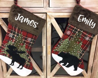 mama bear christmas stocking