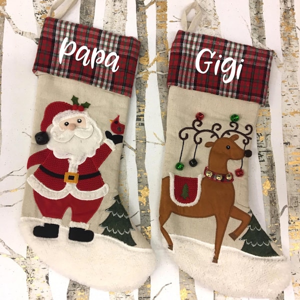 Personalized Christmas Stockings Etsy