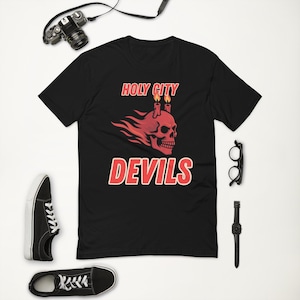 Holy City Devils - Men&#39;s Fitted Tee