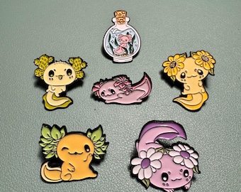 Axolotl Pins